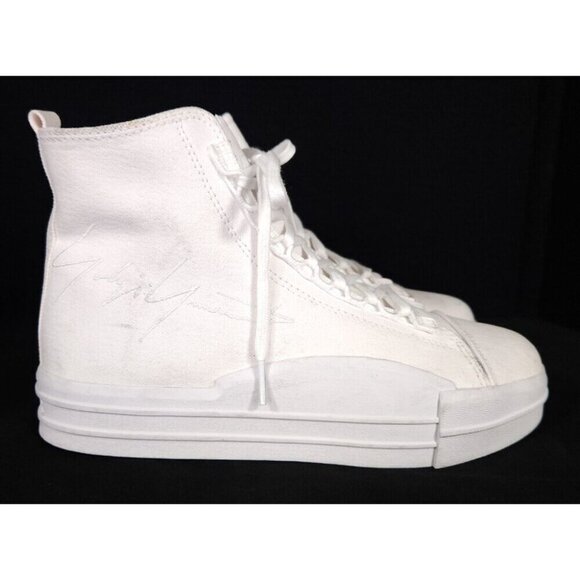 Adidas Y-3 Yuben Mid Sneaker Size M5 W7.5 White EF2654 $269 - Picture 4 of 13